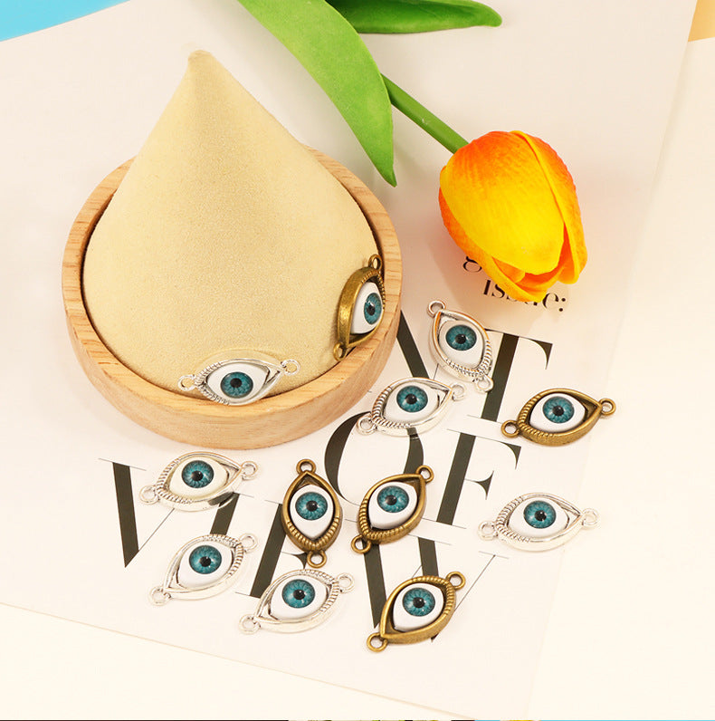 1 piece ethnic style devil's eye alloy plating pendant jewelry accessories