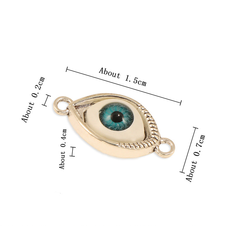 1 piece ethnic style devil's eye alloy plating pendant jewelry accessories