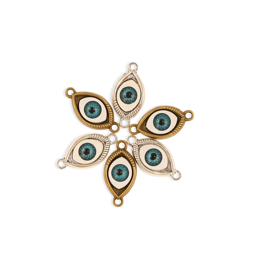 1 piece ethnic style devil's eye alloy plating pendant jewelry accessories