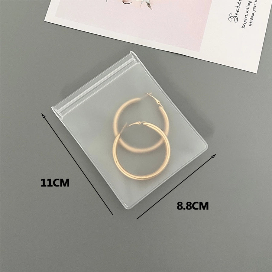 Simple Style Transparent EVA Jewelry Packaging Bags